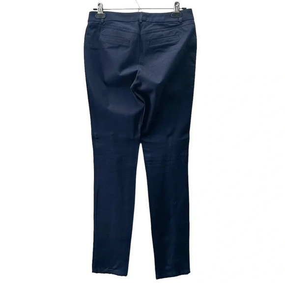 Ricki’s Slim Fit Pants Zip Pocket  Moto Stretch Micro Twill Navy Blue Size 2 - Picture 2 of 15